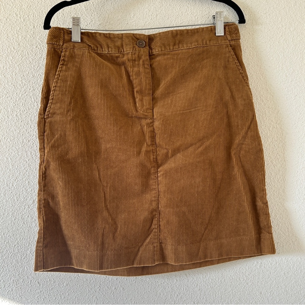 Talbots Corduroy Skirt Western Fall Cottagecore Country Women’s 6 Cabin Fall